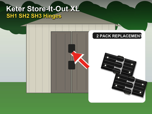 Keter store out - store-it-out, hinge